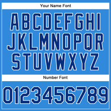 Загрузить изображение в средство просмотра галереи, Custom Electric Blue Royal-White Authentic Baseball Jersey