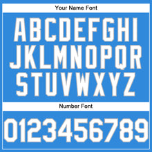 Charger l'image dans la galerie, Custom Electric Blue White-Gray Authentic Baseball Jersey