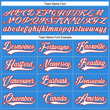 Загрузить изображение в средство просмотра галереи, Custom Powder Blue White-Red Hockey Lace Neck Jersey