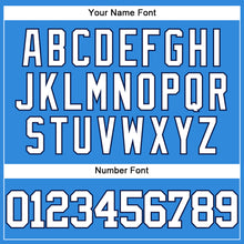 Загрузить изображение в средство просмотра галереи, Custom Electric Blue White-Navy Authentic Baseball Jersey