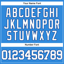 Загрузить изображение в средство просмотра галереи, Custom Electric Blue White-Royal Authentic Baseball Jersey