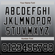 Загрузить изображение в средство просмотра галереи, Custom Gray Black-White Authentic Fade Fashion Baseball Jersey