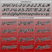 Laden Sie das Bild in den Galerie-Viewer, Custom Gray White-Red Authentic Fade Fashion Baseball Jersey