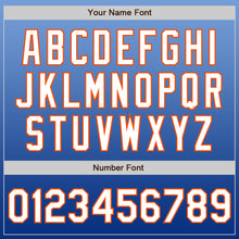 Load image into Gallery viewer, Custom Light Blue White-Royal Authentic Fade Fashion Baseball Jersey