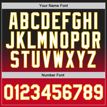 Laden Sie das Bild in den Galerie-Viewer, Custom Black White-Red Authentic Fade Fashion Basketball Jersey