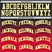 Laden Sie das Bild in den Galerie-Viewer, Custom Black White-Red Authentic Fade Fashion Basketball Jersey