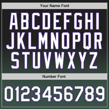 Laden Sie das Bild in den Galerie-Viewer, Custom Black White-Green Authentic Fade Fashion Basketball Jersey