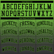 Загрузить изображение в средство просмотра галереи, Custom Stitched Neon Green Black Fade Fashion Sports Pullover Sweatshirt Hoodie