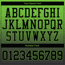 Загрузить изображение в средство просмотра галереи, Custom Stitched Neon Green Black Fade Fashion Sports Pullover Sweatshirt Hoodie