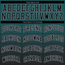 Загрузить изображение в средство просмотра галереи, Custom Stitched Midnight Green Black-Gray Fade Fashion Sports Pullover Sweatshirt Hoodie