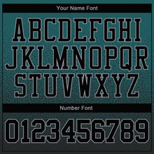 Загрузить изображение в средство просмотра галереи, Custom Stitched Midnight Green Black-Gray Fade Fashion Sports Pullover Sweatshirt Hoodie