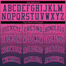 Load image into Gallery viewer, Custom Stitched Pink Navy Fade Fashion Sports Pullover Sweatshirt Hoodie