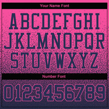 Load image into Gallery viewer, Custom Stitched Pink Navy Fade Fashion Sports Pullover Sweatshirt Hoodie