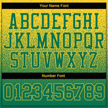 Загрузить изображение в средство просмотра галереи, Custom Stitched Gold Kelly Green Fade Fashion Sports Pullover Sweatshirt Hoodie