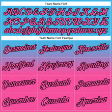 Загрузить изображение в средство просмотра галереи, Custom Stitched Sky Blue Pink-Black Fade Fashion Sports Pullover Sweatshirt Hoodie