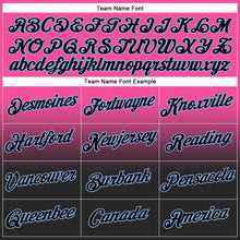 Загрузить изображение в средство просмотра галереи, Custom Stitched Pink Black-Light Blue Fade Fashion Sports Pullover Sweatshirt Hoodie