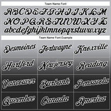 Laden Sie das Bild in den Galerie-Viewer, Custom Stitched Gray Black-White Fade Fashion Sports Pullover Sweatshirt Hoodie