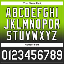 Загрузить изображение в средство просмотра галереи, Custom Stitched Neon Green White-Black Fade Fashion Sports Pullover Sweatshirt Hoodie