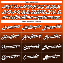 Загрузить изображение в средство просмотра галереи, Custom Stitched Orange White-Brown Fade Fashion Sports Pullover Sweatshirt Hoodie