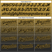 Charger l'image dans la galerie, Custom Old Gold Black Authentic Fade Fashion Baseball Jersey