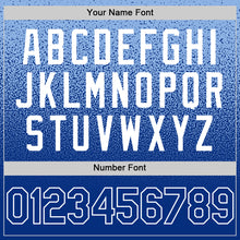 Load image into Gallery viewer, Custom Light Blue Royal-White Authentic Fade Fashion Baseball Jersey