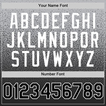 Charger l'image dans la galerie, Custom Gray Black-White Authentic Fade Fashion Baseball Jersey