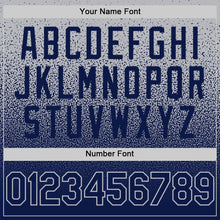 Charger l'image dans la galerie, Custom Gray Navy Authentic Fade Fashion Baseball Jersey