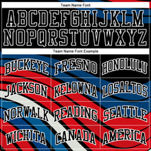 Charger l'image dans la galerie, Custom Figure Black-Red Round Neck Sublimation Basketball Suit Jersey