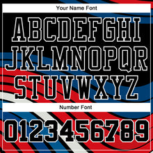 Charger l'image dans la galerie, Custom Figure Black-Red Round Neck Sublimation Basketball Suit Jersey