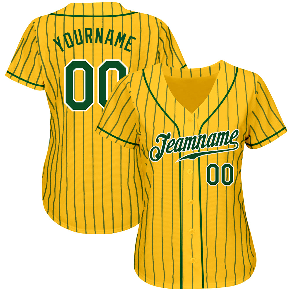 white and gold baseball jersey