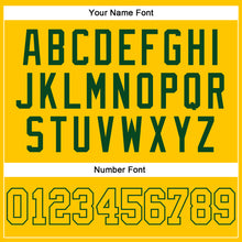 Загрузить изображение в средство просмотра галереи, Custom Gold Gold-Green Authentic Sleeveless Baseball Jersey