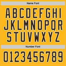 Load image into Gallery viewer, Custom Gold Brown-White Hockey Jersey