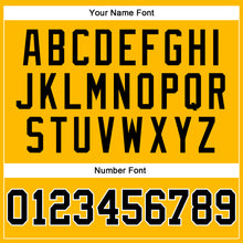 Загрузить изображение в средство просмотра галереи, Custom Gold Black-White Authentic Throwback Basketball Jersey