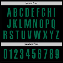 Load image into Gallery viewer, Custom Black Kelly Green Performance Golf Polo Shirt