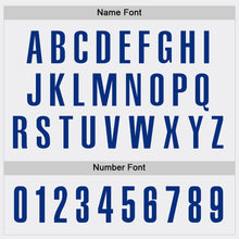 Load image into Gallery viewer, Custom White Royal Performance Golf Polo Shirt