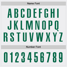 Charger l'image dans la galerie, Custom White Kelly Green Performance Golf Polo Shirt