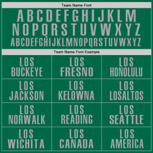 Load image into Gallery viewer, Custom Kelly Green Gray Performance Golf Polo Shirt