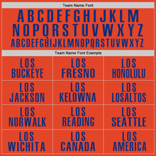 Charger l'image dans la galerie, Custom Orange Royal Performance Golf Polo Shirt