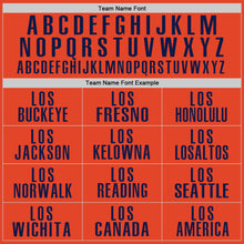 Charger l'image dans la galerie, Custom Orange Navy Performance Golf Polo Shirt