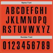 Charger l'image dans la galerie, Custom Orange Black Performance Golf Polo Shirt