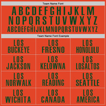 Charger l'image dans la galerie, Custom Orange Green Performance Golf Polo Shirt