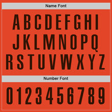 Laden Sie das Bild in den Galerie-Viewer, Custom Orange Brown Performance Golf Polo Shirt