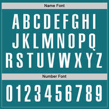 Загрузить изображение в средство просмотра галереи, Custom Teal White-Black Performance Golf Polo Shirt