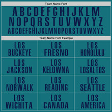 Загрузить изображение в средство просмотра галереи, Custom Teal Navy Performance Golf Polo Shirt