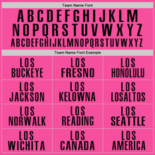 Загрузить изображение в средство просмотра галереи, Custom Pink Black Performance Golf Polo Shirt