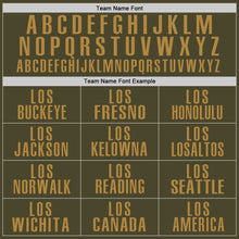 Загрузить изображение в средство просмотра галереи, Custom Olive Old Gold Performance Salute To Service Golf Polo Shirt