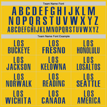 Load image into Gallery viewer, Custom Yellow Royal Performance Golf Polo Shirt