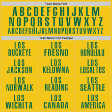 Load image into Gallery viewer, Custom Yellow Kelly Green Performance Golf Polo Shirt