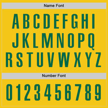 Load image into Gallery viewer, Custom Yellow Kelly Green Performance Golf Polo Shirt