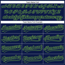 Charger l'image dans la galerie, Custom Navy Navy-Neon Green Performance Vapor Golf Polo Shirt